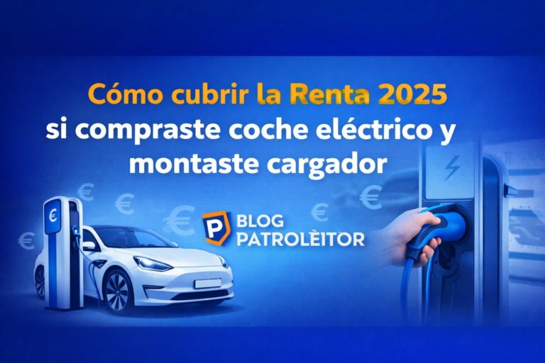 Renta 2025: cómo deducir el coche eléctrico y el cargador